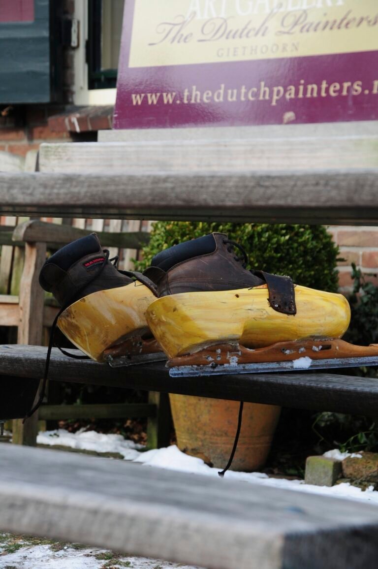 schaats klompen Giethoorn